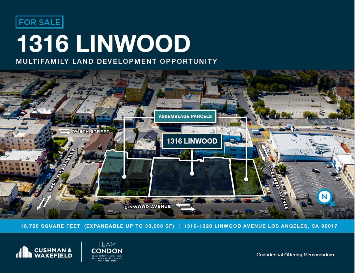 1316 Linwood Ave, Los Angeles, CA à vendre Photo du bâtiment- Image 1 de 8