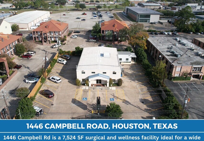 1446 Campbell Rd, Houston, TX à vendre - Photo du bâtiment - Image 2 de 6
