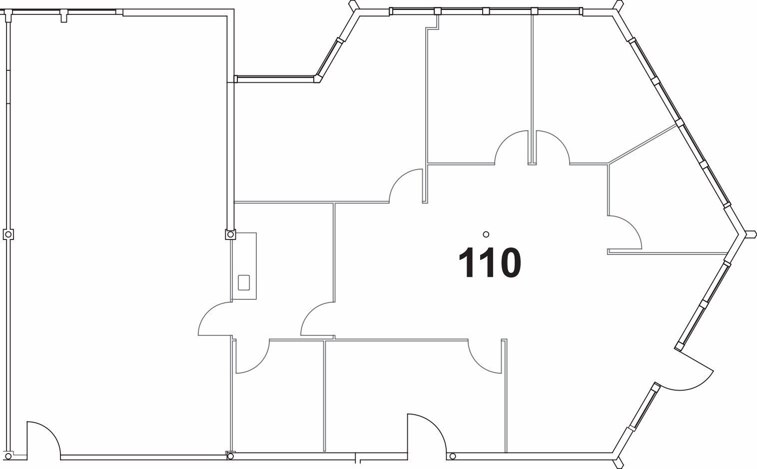8825 Aero Dr, San Diego, CA à louer Plan d’étage- Image 1 de 2