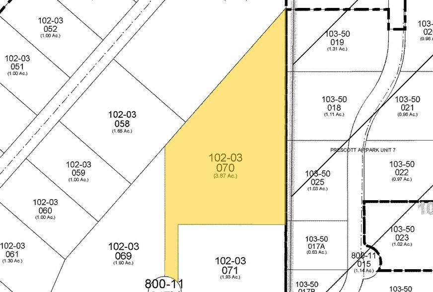 6405 Lear Ln, Prescott, AZ à vendre - Plan cadastral - Image 2 de 9