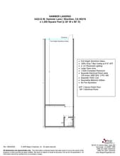 3410-3436 W Hammer Ln, Stockton, CA for lease Floor Plan- Image 1 of 1