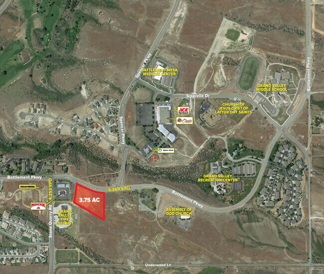 Plus de détails pour 10 Stone Quarry Rd, Parachute, CO - Terrain à louer