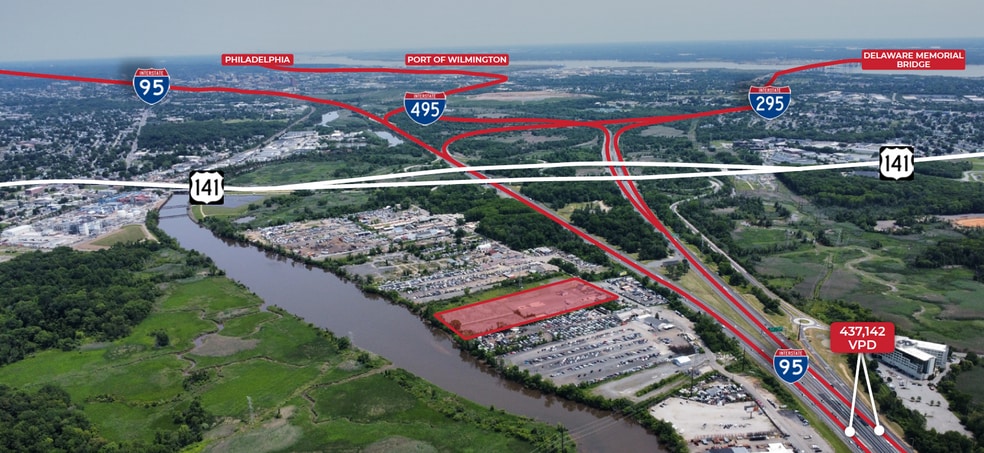 431 Old Airport Rd, New Castle, DE for lease - Aerial - Image 2 of 10
