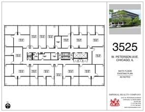 3525 W Peterson Ave, Chicago, IL for lease Site Plan- Image 1 of 3
