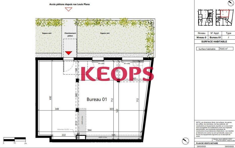 147 Rue Louis Plana, Toulouse for sale - Floor Plan - Image 2 of 6