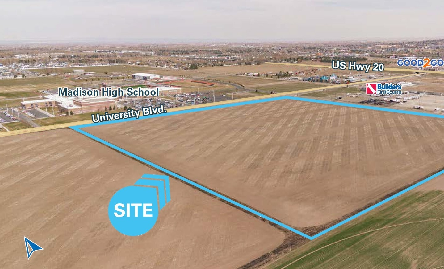 TBD University Blvd, Rexburg, ID for sale Primary Photo- Image 1 of 6