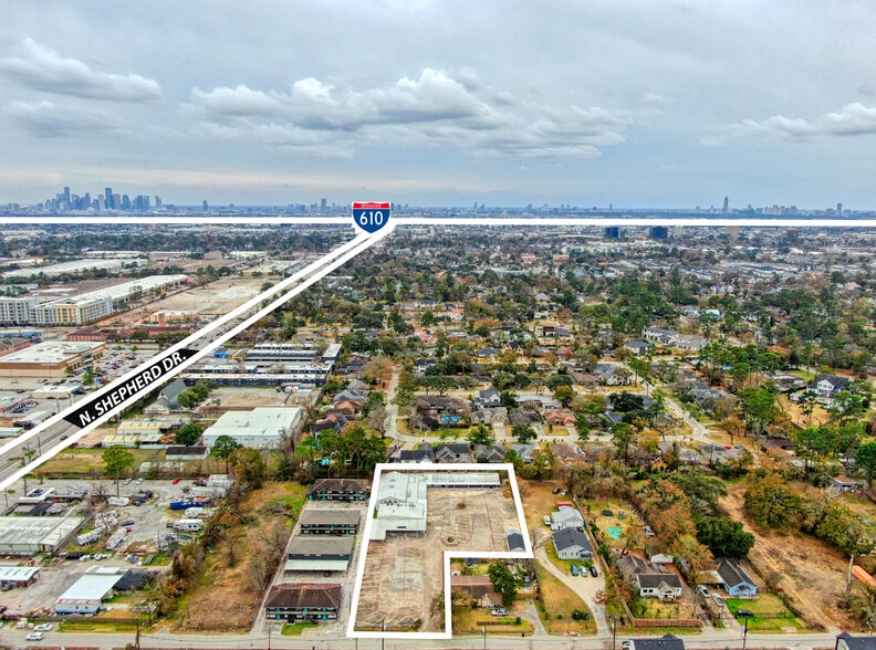 803 Curtin St, Houston, TX for sale - Aerial - Image 3 of 5