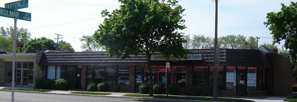 4521-4527 Oakton St, Skokie, IL à louer - Photo du bâtiment - Image 2 de 2