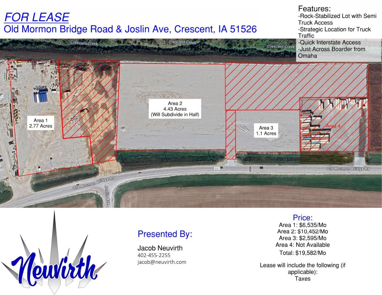 Old Mormon Bridge Road, Crescent, IA for lease Building Photo- Image 1 of 8