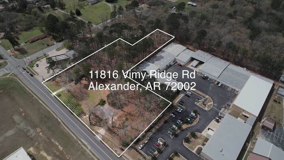 11812-11816 Vimy Ridge Rd, Alexander, AR à vendre - Vidéo sur l’inscription commerciale - Image 2 de 3