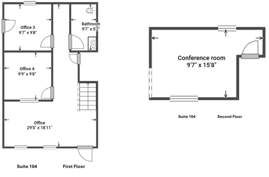 668 Woodbourne Rd, Langhorne, PA for lease Floor Plan- Image 1 of 1
