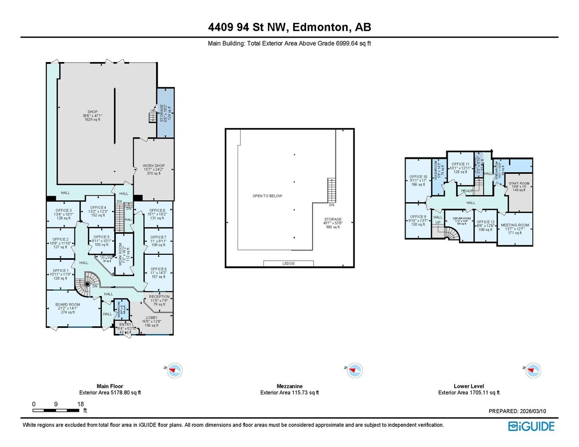 4403-4413 94 St NW, Edmonton, AB T6E 6T7 - Unité 4411/09 -  - Plan d’étage - Image 1 of 15