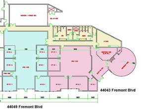 44049 Fremont Blvd, Fremont, CA for lease Floor Plan- Image 2 of 2