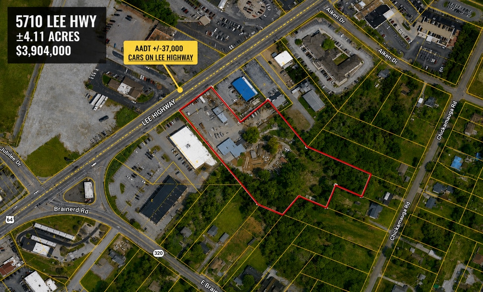 5710 Lee Hwy, Chattanooga, TN for sale - Building Photo - Image 1 of 7