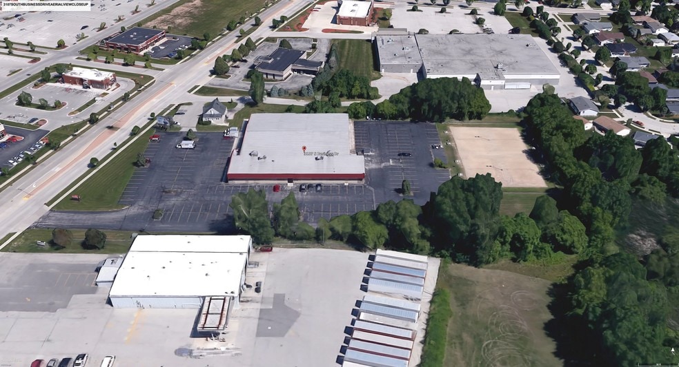 3107 S Business Dr, Sheboygan, WI for sale - Aerial - Image 2 of 4