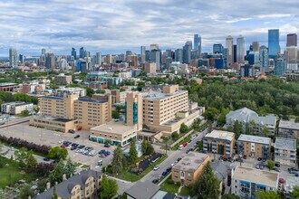 2206-2210 2nd St SW, Calgary, AB - Aerial map view
