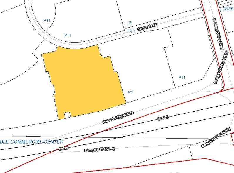 2360 Corporate Cir, Henderson, NV à louer - Plan cadastral - Image 2 de 11