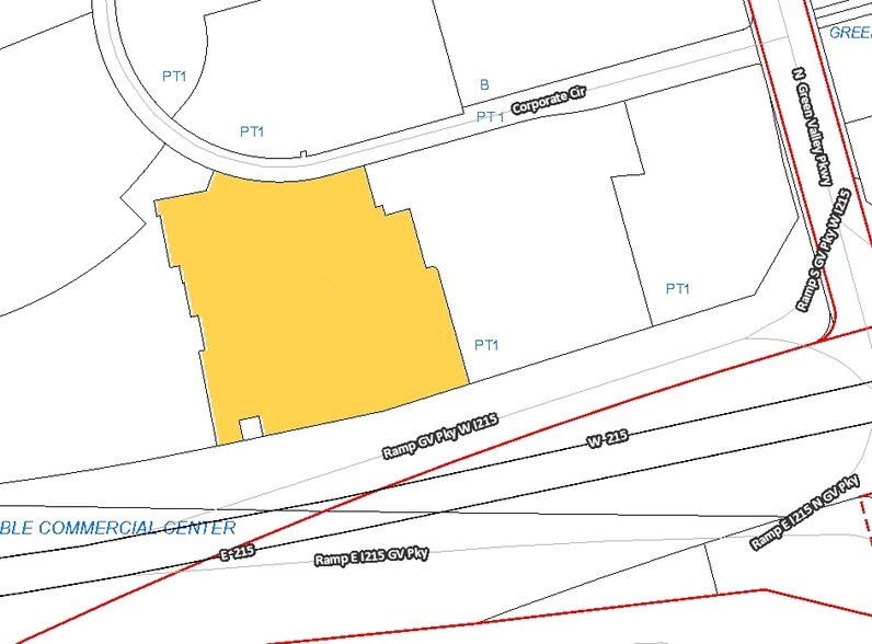 2370 Corporate Cir, Henderson, NV à louer - Plan cadastral - Image 2 de 7