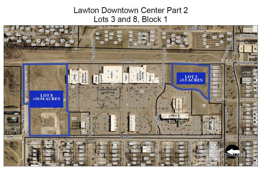 2nd St. land, Lawton, OK à vendre - Photo du bâtiment - Image 2 de 3