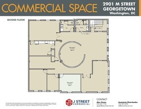 2901 M St NW, Washington, DC for lease Floor Plan- Image 1 of 1