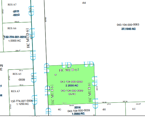 N Mason Rd & Franz Rd, Katy, TX à vendre - Plan cadastral - Image 3 de 5