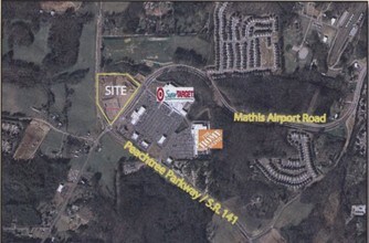 2569 Peachtree Pky, Cumming, GA - Aerial  map view
