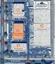 2625 S Roosevelt St, Tempe, AZ à louer Carte- Image 1 de 1