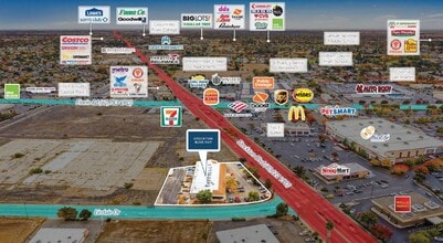 6955 Stockton Blvd, Sacramento, CA - Aérien Vue de la carte