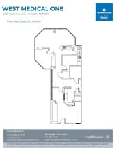 12121 Richmond Ave, Houston, TX à louer Plan d’étage- Image 1 de 1