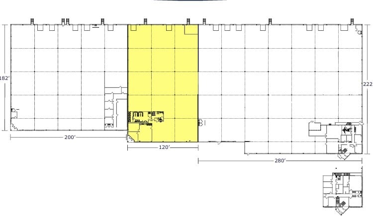 1600-1640 Johnson Way, New Castle, DE à louer Plan d’étage- Image 1 de 1