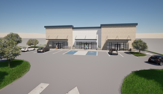 Proposed 4,000 SF Retail Center W/Drive Thru - Restaurant avec service au volant