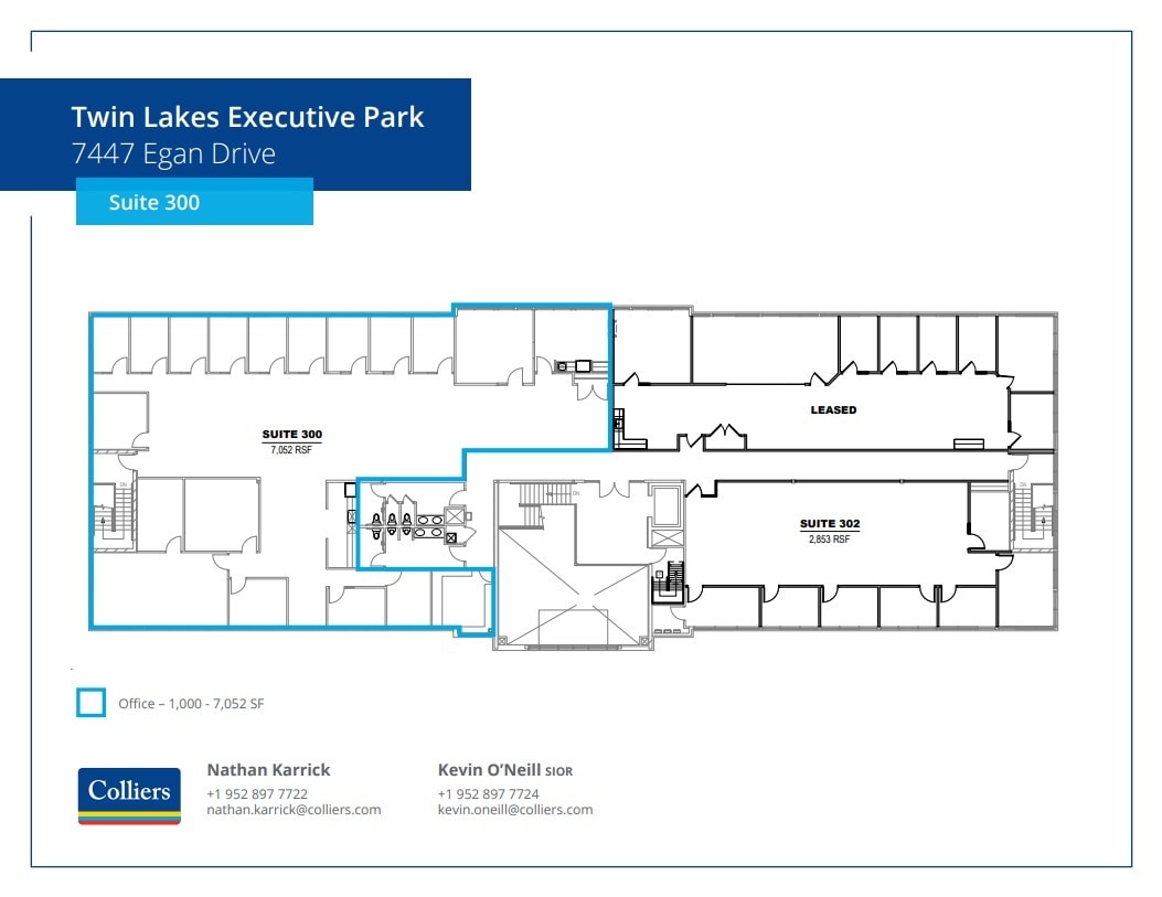 7447 Egan Dr, Savage, MN for lease Floor Plan- Image 1 of 1