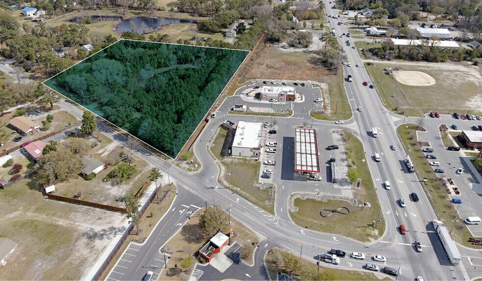 126-188 Hoover Rd, Hampstead, NC à vendre - Aérien - Image 3 de 5