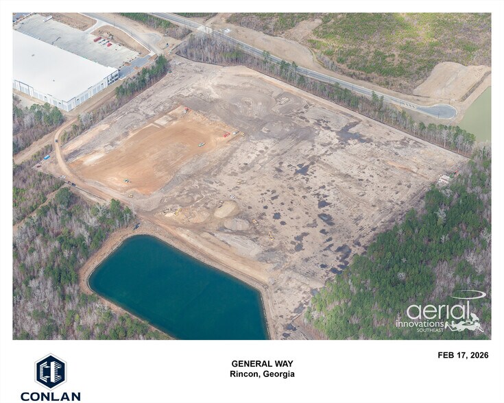 1700 General Way, Rincon, GA à louer - Aérien - Image 3 de 5
