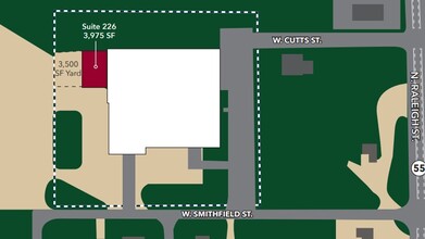 170-226 W Smithfield St, Angier, NC for lease Site Plan- Image 2 of 2