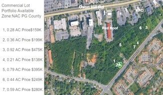 Plus de détails pour Saint Barnabas rd, Oxon Hill, MD - Terrain à vendre