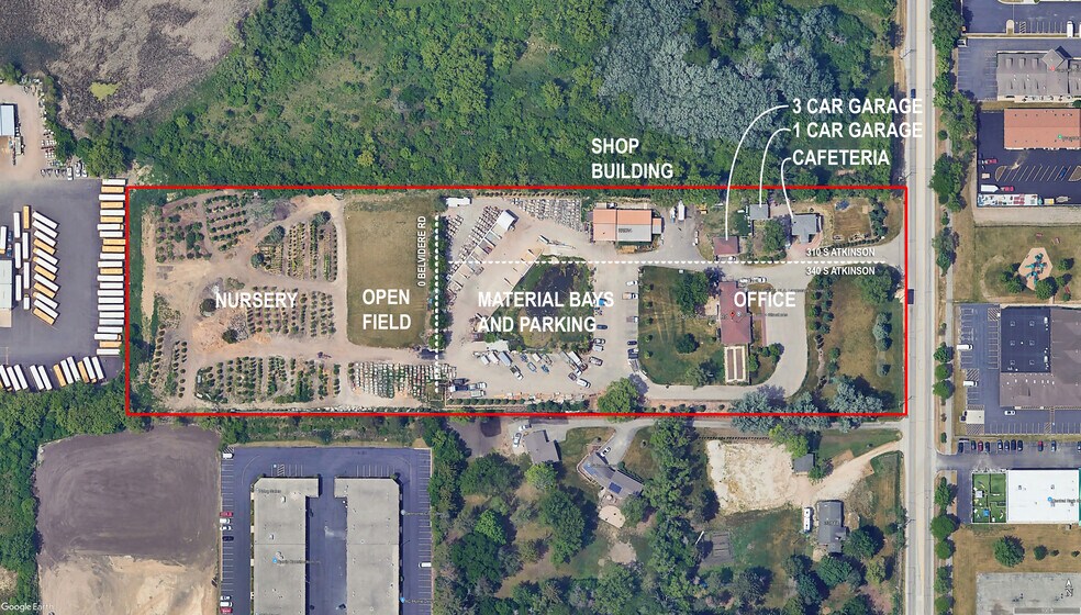 Landscape Headquarters (land +buildings) portefeuille de 5 propriétés à vendre sur LoopNet.ca - Aérien - Image 1 de 16
