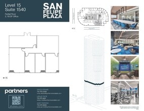5847 San Felipe St, Houston, TX for lease Floor Plan- Image 2 of 2