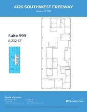 4126 Southwest Fwy, Houston, TX à louer Plan d’étage- Image 1 de 1