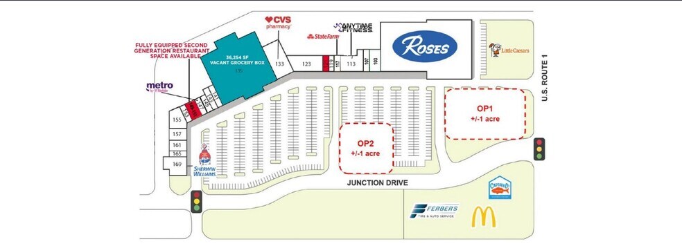 101 Junction Dr, Ashland, VA à louer - Plan de site - Image 2 de 2
