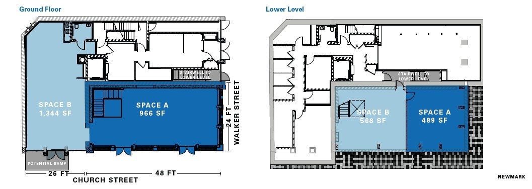 32-34 Walker St, New York, NY à louer Plan d’étage- Image 1 de 1