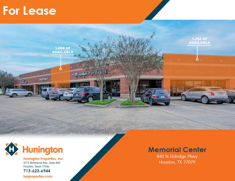 840 N Eldridge Rd, Houston, TX à louer - Photo principale - Image 1 de 1