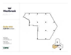 1 Westbrook Corporate Ctr, Westchester, IL for lease Floor Plan- Image 1 of 1