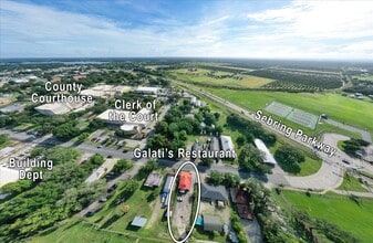 637 S Commerce Ave, Sebring, FL - AERIAL  map view - Image1