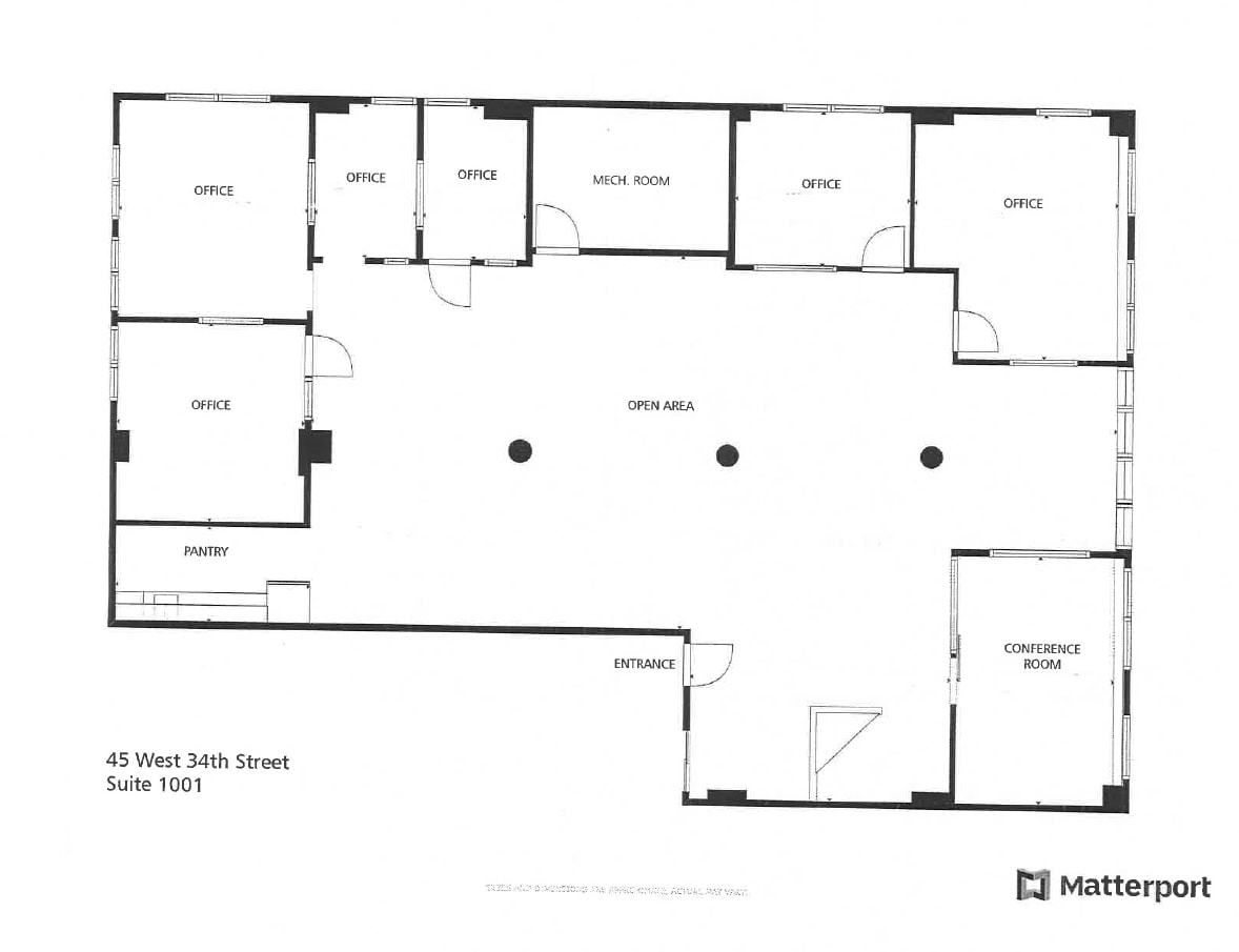 45 W 34th St, New York, NY for lease Floor Plan- Image 1 of 1