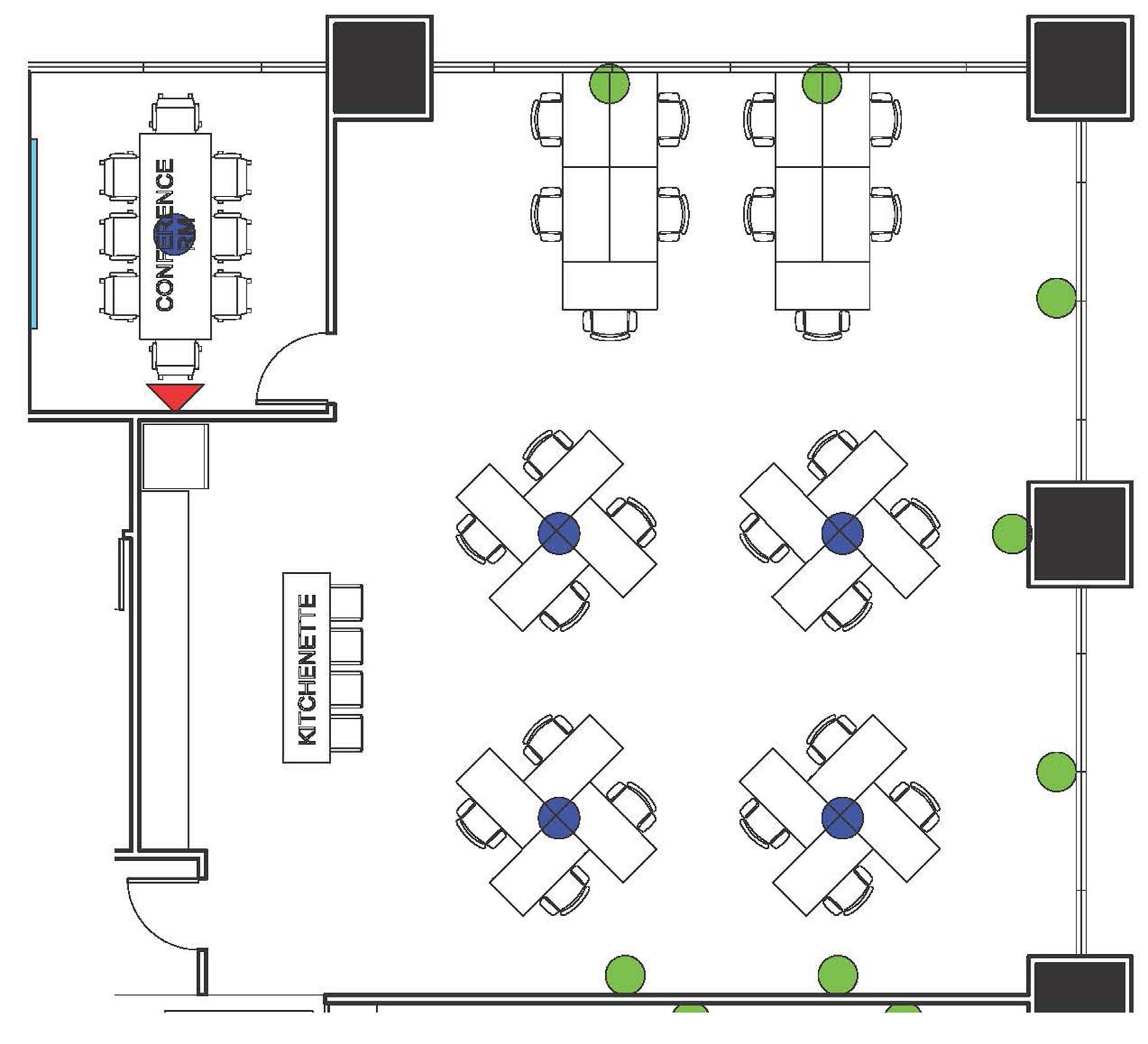 1801 Broadway, Denver, CO for lease Floor Plan- Image 1 of 1