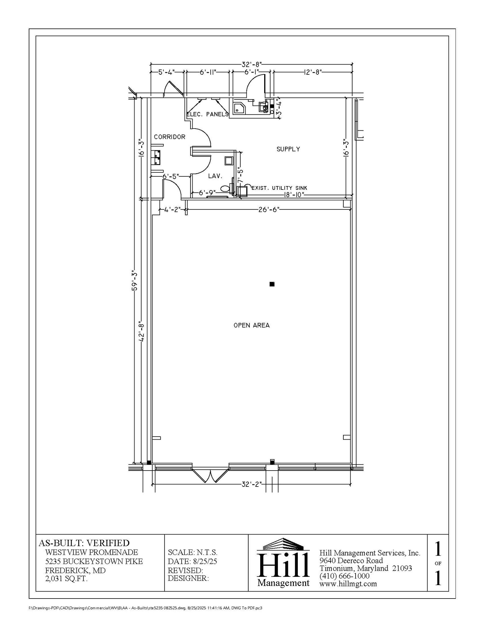 5201-5285 Buckeystown Pike, Frederick, MD for lease Floor Plan- Image 1 of 1