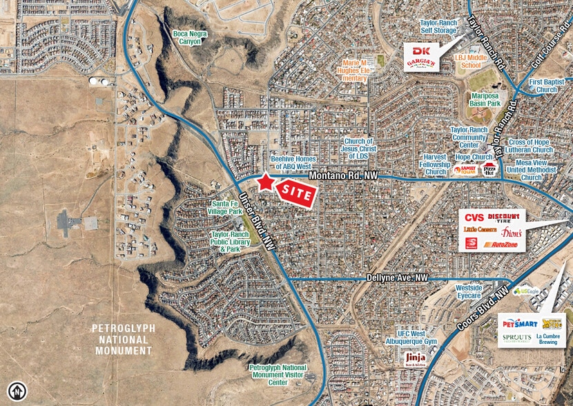 Unser and Montano, Albuquerque, NM à vendre - Photo du bâtiment - Image 2 de 2