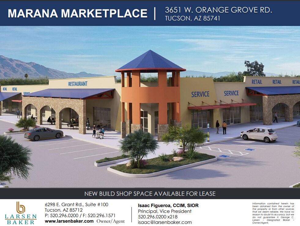 3682 W Orange Grove Rd, Tucson, AZ for lease Building Photo- Image 1 of 10