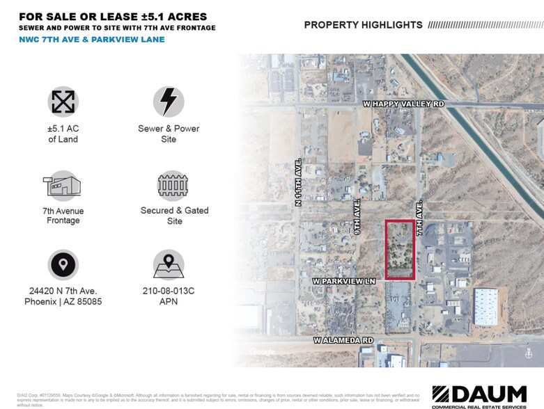 24420 N 7th Ave, Phoenix, AZ à vendre - Photo du bâtiment - Image 1 de 1